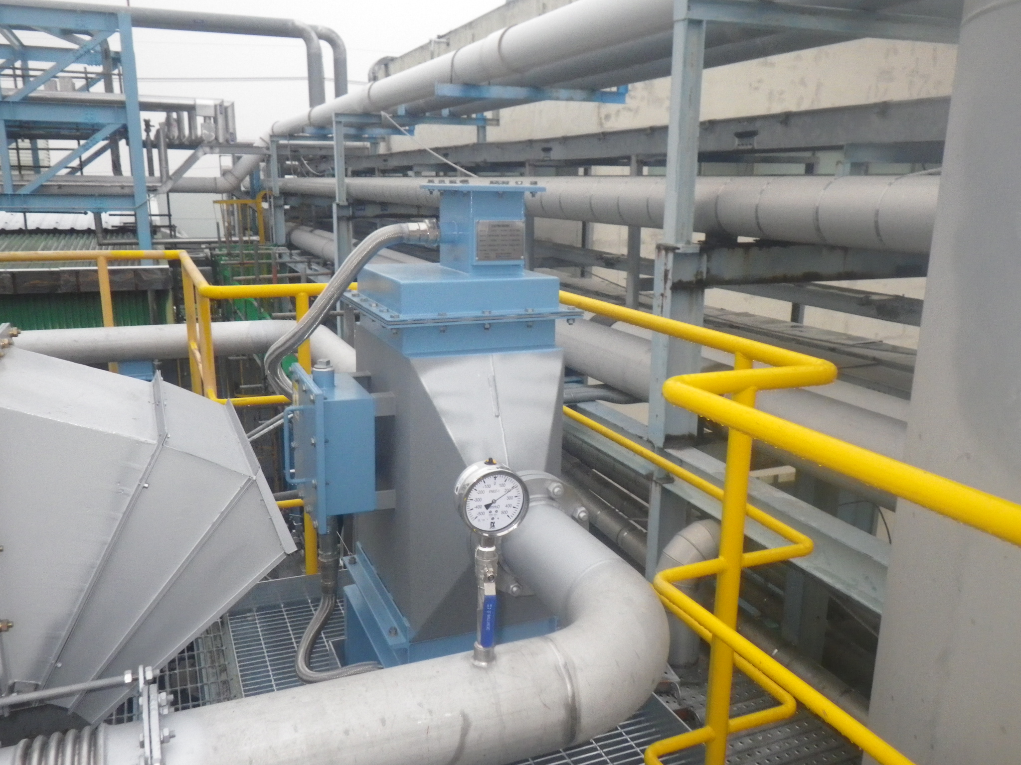 OCI 군산공장 백연 저감용 전기 집진기 Seal Air System 구축 공사